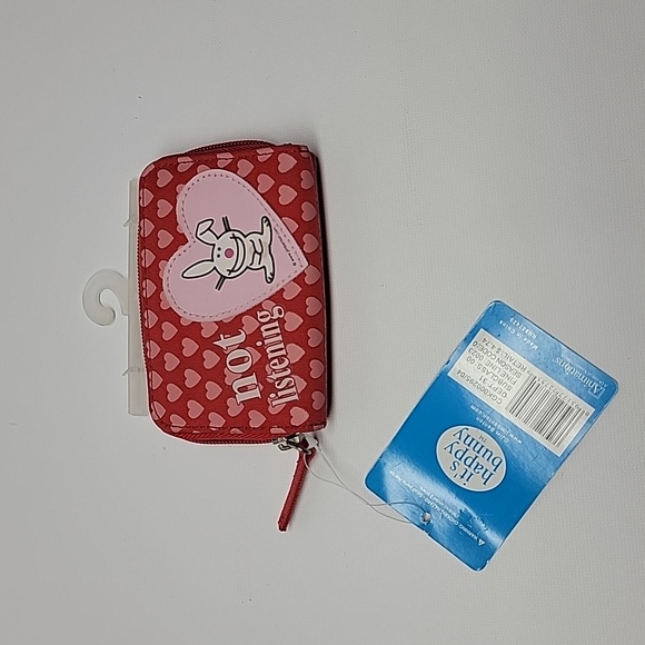 Its Happy Bunny Wallet y2k vintage not listening Jim benton - Picture 1 of 8